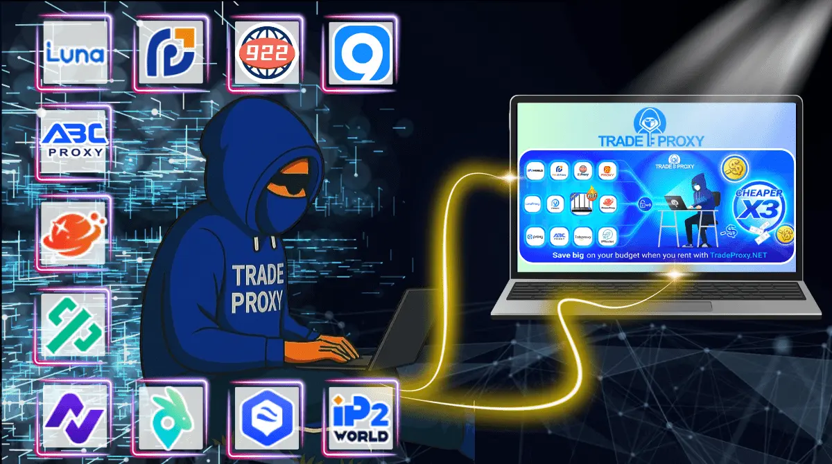 Verified proxy brands available at TradeProxy